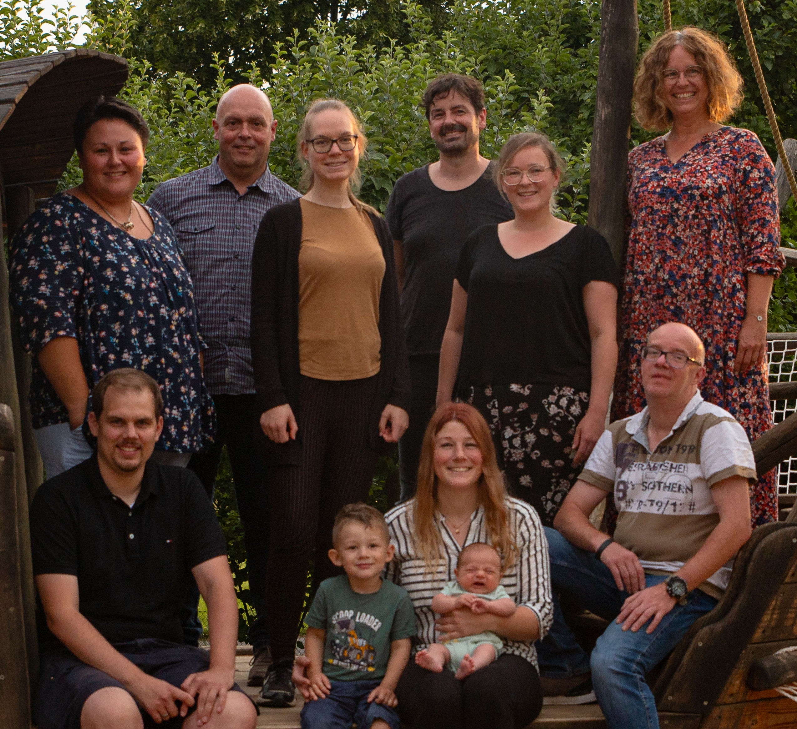 Gruppenfoto der Gründungsmitglieder